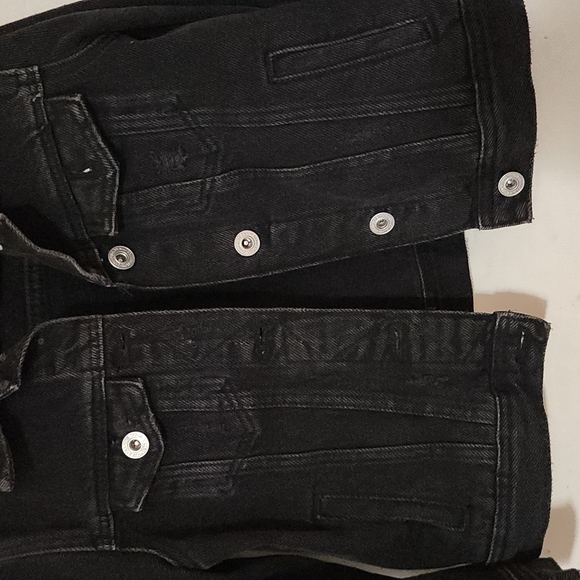 Zara Jackets & Coats Zara Black Jeans Jacket Poshmark